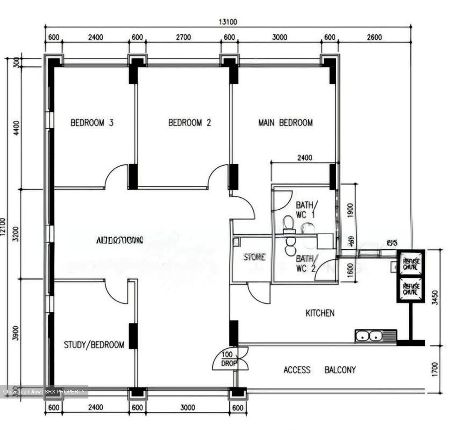 Blk 440 Hougang Avenue 8 (Hougang), HDB 5 Rooms #566637221